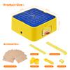 BinfeiMart | Cardboard Construction Tool Kit for Kids | DIY STEM Building Set with Safe Cutter & Connectors | Educational Art Craft Project Kit for Homeschool & Classroom view 3