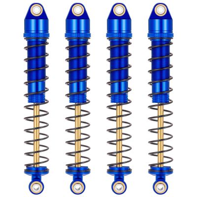 4Pcs Rc Metal Shock Absorber Damper For 1/10 RC Crawler Car Tamiya CC01 TRX4 Axial SCX10 D90 D110 RR10 (100MM)