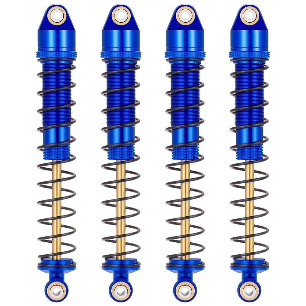 4Pcs Rc Metal Shock Absorber Damper For 1/10 RC Crawler Car Tamiya CC01 TRX4 Axial SCX10 D90 D110 RR10 (100MM)