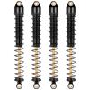 4Pcs Rc Metal Shock Absorber 70/80/90/100/110/120mm Damper For Tamiya CC01 TRX4 Axial SCX10 D90 D110 RR10 1/10 RC Crawler Car(Black) (120MM) view 1