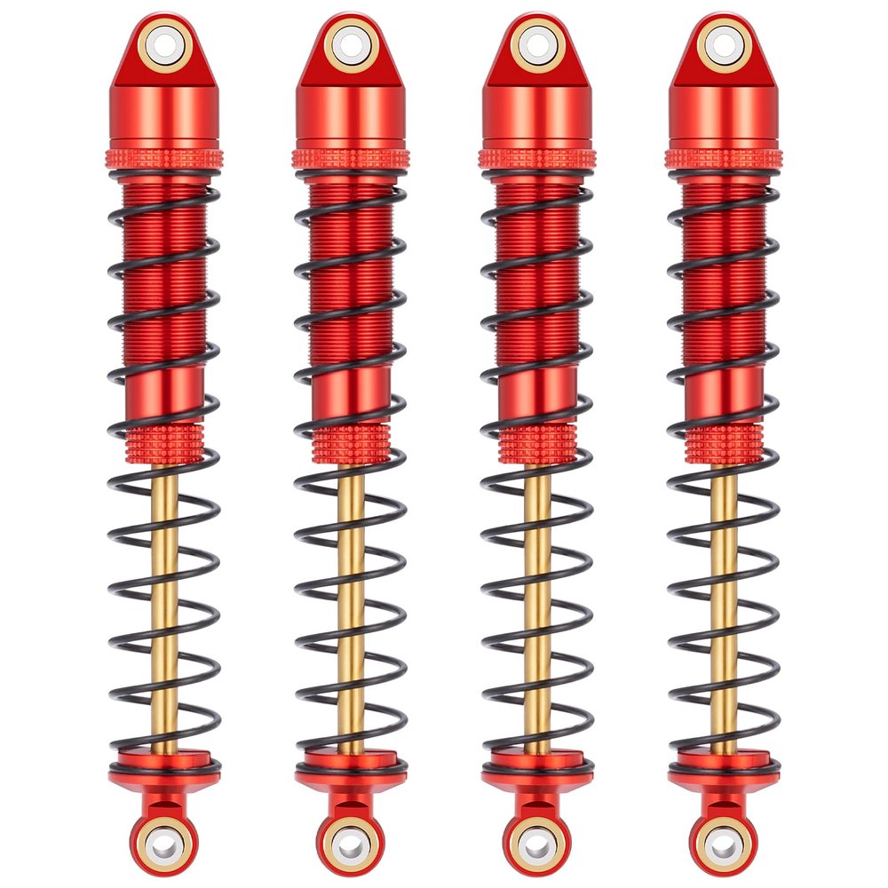 4Pcs Rc Metal Shock Absorber Damper For 1/10 RC Crawler Tamiya CC01 TRX4 Axial SCX10 D90 D110 RR10 (100)