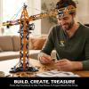 Reobrix 22013 Remote Control Tower Crane Building Set APP Programmable 1176 Piece Model Kit for Ages 14+ view 2