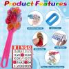 Coopay Magnetic Bingo Wand Chip and Game Card Set - 2 Pack Magnetic Wands, 200 Colorful Metal Chips, 48 Bingo Paper Cards for Kids Classroom Science Learning Counting Family Game Night Educational view 4