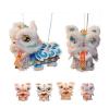 DIY Lion Dance Lantern Craft Kit Chinese New Year String Puppet & Marionette Craft for Home Decoration, Easy Assembly Cultural Activity for Adults and Family (Blue) view 1