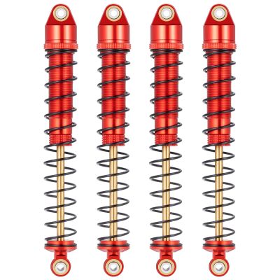 4Pcs Rc Metal Shock Absorber Damper For 1/10 RC Crawler Tamiya CC01 TRX4 Axial SCX10 D90 D110 RR10 (110MM)