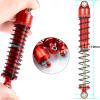 4Pcs Rc Metal Shock Absorber Damper For 1/10 RC Crawler Tamiya CC01 TRX4 Axial SCX10 D90 D110 RR10 (110MM) view 3