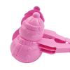 4 Pieces Snowball Makers, Reusable Snowball Molds, Snow Scoop Clips with Ergonomic Handle, for Park Playground Beach Garden view 3