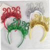 ARTIBETTER 4pcs 2026 New Year Hair Accessories Glitter Holiday Hairband Party Headwear for Women and Festive Holiday Celebration Headbands view 4