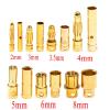 DRAEXHXA 5Pairs Brass Banana Connectors RC Toys Plugs Accessories 2/3/3.5/4/5/6/8mm(5Pairs 6MM) view 2