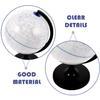 Abaodam DIY Blank Globe for Adults 20cm Coloring Globe Craft Educational Geography Teaching Tool Erasable Portable for Classroom and Home Use view 3