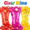 9 Pack Slime Kit, with 6 Butter Slime and 3 Jelly Cube Crunchy Slime Kit, Red, Blue, Pink Clear Crunchy Slime, Soft & Non-Sticky, for Girls and Boys FamilyToy, Party Favors and School Education view 2