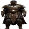 Darktanion Knight 3D Model, Fantasy Medieval Armor Hero Figure, 1:18 Scale, Resin, Uncolored Tan Brown, 3D Printed Collectible Miniature view 4