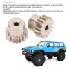 2Pcs RC Motor Gear Set M0.6 16T, Steel Pinion Motor Gears for 1/12 1/16 Remote Control Car, Precise Fit Low Noise Replacement Gears with Optimized Tooth Design view 4