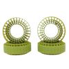 Gucagle RC Tire Foam Insert 3 Layers Hollow Temperature Silicone RC Car Tire Foam for 1/10 RC Car 1.9 Inch Tire 4Pcs (OD Green) view 4