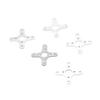 5pcs Aluminum XXD 2204 2212 2208 2216 2218 22 Brushless Outrunner Motor Mount X Type Holder view 2
