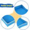 getuse Foldable Kids Sandbox Tray 50x50x8cm (20x20x3.1in) - Portable Sand Play Mat for Sensory Play, Beach & Kinetic Sand view 3