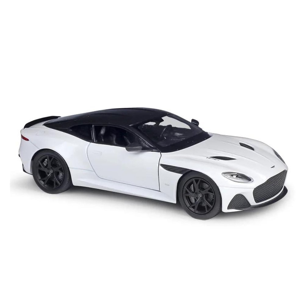 1 24 Car Model Car for Aston Martin DBS Superleggera Alloy Model Crafts Decoration Collection(White)