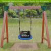 2Pcs Heavy Duty Swing Seat Anti-Slip Wide Swingset Seat with Adjustable Rope Tree Swings Seats for Kids & Adults 500LBS Replacement Swing Set Accessories for Outdoor Swing Set Backyard Playground view 4