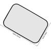ARTSEWPLY Universal Adjustable Car Interior Safety Mirror 23.5x15cm for Observation Drivers Rearview Protection view 2