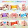 12 Pack Slime Kit, with 4 Butter Slime, 4 Jelly Cube Crunchy Slime and 4 Cloud Slime, Soft and Non-Sticky, DIY Stress Relief Toys for Girl and Boys, Birthday Gift, Party Favor, Classroom Reward view 3