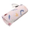 EXQUIMEUBLE Insulated Bottle Thermal Bag Breastmilk Storage Tote Portable Breastmilk Insulated Carrier for Travel and Outdoor Use Beige Geometric Pattern view 1