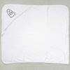 Azeeda 'Cute Ghost Holding Heart' Baby Hooded Towel (HT00041463) view 4