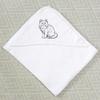 Azeeda 'Persian Cat' Baby Hooded Towel (HT00041405) view 3