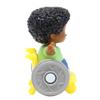 Fisher-Price Replacement Part for Collectible Little People School, Sports, Family or Park Playset HXH05 - Replacement African-American Boy in Wheelchair view 2