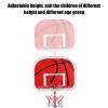170CM Adjustable Height Basketball Stand for Kids, Children's Indoor Outdoor Basketball Hoop Set with Iron Frame, Easy Assembly Training Equipment for Home Driveway view 3
