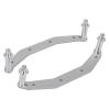 RC Parts Compatible with Traxxas for Slash 4X4 for Stampede 4X4 for VXL 1/10 RC Car Upgrade Modification Parts Aluminum Body Mounts(Silver) view 2