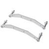 RC Parts Compatible with Traxxas for Slash 4X4 for Stampede 4X4 for VXL 1/10 RC Car Upgrade Modification Parts Aluminum Body Mounts(Silver) view 3