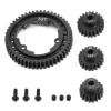 For Traxxas For X-Maxx 1/10 For E-Revo 2.0 For VXL For Maxx 1/5 4PCS Steel 46T+18T+20T+22T Upgrades RC Car Toys Parts(52T) view 1