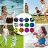 X psblty 5 Pack Bouncy Balls, 2.7 Inch Astro Space Moon Bouncy Balls, PU Foam High Bounce Balls for Kids Indoor Outdoor Play, Party Favors Gifts (Cloud Camouflage) view 3