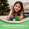 X psblty 5 Pack Bouncy Balls, 2.7 Inch Astro Space Moon Bouncy Balls, PU Foam High Bounce Balls for Kids Indoor Outdoor Play, Party Favors Gifts (Camouflage) view 2