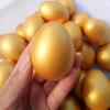 Aetherize Easter Eggs Wooden Golden Egg Toy DIY Painting Easter Egg Decoration 5PCS Decoration view 2