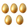 Aetherize Easter Eggs Wooden Golden Egg Toy DIY Painting Easter Egg Decoration 5PCS Decoration view 4