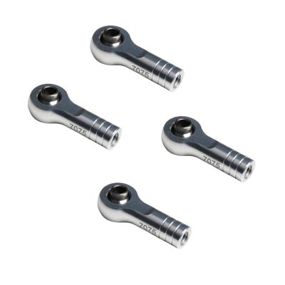 7075 Steering Turnbuckle Tie Rod Set for 1/5 RC Car for LOSI for DBXL 1.0 for DBXL-E V1.0 Ugrade Part(Ball Kit Silver)