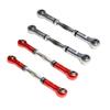 7075 Steering Turnbuckle Tie Rod Set for 1/5 RC Car for LOSI for DBXL 1.0 for DBXL-E V1.0 Ugrade Part(Ball Kit Silver) view 2