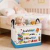 Essme Rectangular Kids Baskets,Book Storage Box,Cute Basket for Kids with Handles for Room Decor, Book Bins,Shelf Basket.(Book) view 3