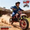 50cc Kids Dirt Bike Gas Powered, Dirt Bike for Kids 8-14 2-Stroke Off-Road Motocros Mini Motorcycle Birthday Halloween for Children Young Rider Boys Girls Beginners Ages 8-14 Red view 3