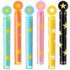 Soulchen 24 Pcs Golden Star Party Favors Bubble Wands Mini Bubble Wand for Race Car Birthday Party Supplies Activity Prizes Piata Goodie Bag view 1