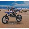 50cc Kids Dirt Bike Gas Powered, Dirt Bike for Kids 8-14 2-Stroke Off-Road Motocros Mini Motorcycle Birthday Halloween for Children Young Rider Boys Girls Beginners Ages 8-14 Blue view 4