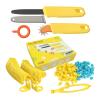 JCRBILW Cardboard Construction Kit with Fold Roller Screwdrivers Tool Cutting Roller Screws Connector Reusable PP Material Suitable for Boys Girls DIY Project view 1