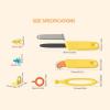 JCRBILW Cardboard Construction Kit with Fold Roller Screwdrivers Tool Cutting Roller Screws Connector Reusable PP Material Suitable for Boys Girls DIY Project view 3