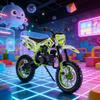 50cc Kids Dirt Bike Gas Powered, Dirt Bike for Kids 8-14 2-Stroke Off-Road Motocros Mini Motorcycle Birthday Halloween for Children Young Rider Boys Girls Beginners Ages 8-14 Green view 1