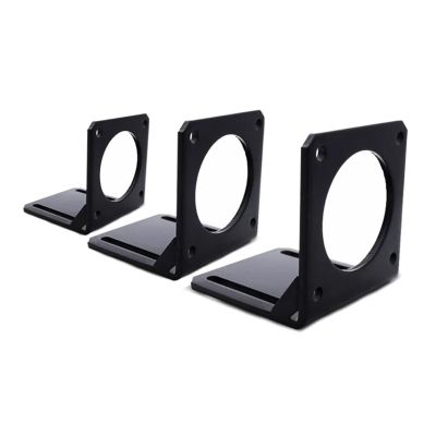 42/57/60/80/86/110/130mm Stepper Servo Motor Mount Bracket Universal Mounting Bracket for Nema17 Nema23 Nema42 Nema52 Motor(for 80mm Servo)