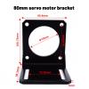 42/57/60/80/86/110/130mm Stepper Servo Motor Mount Bracket Universal Mounting Bracket for Nema17 Nema23 Nema42 Nema52 Motor(for 80mm Servo) view 2