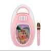 Disney Princess Bluetooth Karaoke Machine for Kids with Wireless Microphone view 1