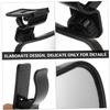 Alasum Car Rearview Mirror Safety Mirror for Car Interior Observation Rearview with Wide Angle Convex Lens and Adjustable Suction Cup view 3