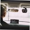 Alasum Car Rearview Mirror Safety Mirror for Car Interior Observation Rearview with Wide Angle Convex Lens and Adjustable Suction Cup view 4